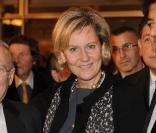 Nadine Morano lors du dîner du Crif au pavillon d'Armenonville le 3 février 2010