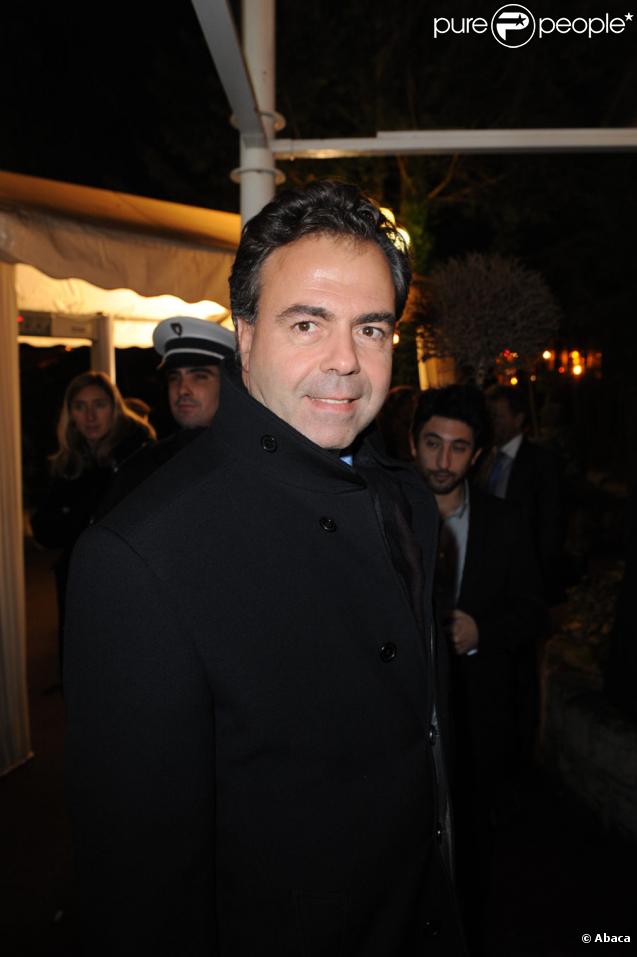 Luc Chatel lors du dîner du Crif au pavillon d'Armenonville le 3 février 2010