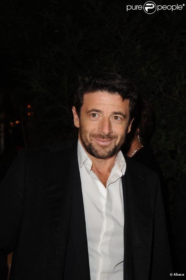Patrick Bruel lors du dîner du Crif au pavillon d'Armenonville le 3 février 2010