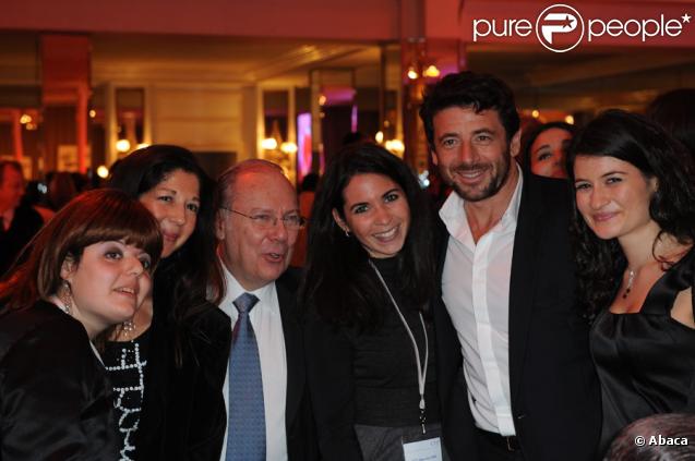 Patrick Bruel lors du dîner du Crif au pavillon d'Armenonville le 3 février 2010