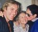 Gérard Depardieu en duo avec Barbara à l'occasion de la pièce Lily Passion , au Zénith de Paris, en 1986.