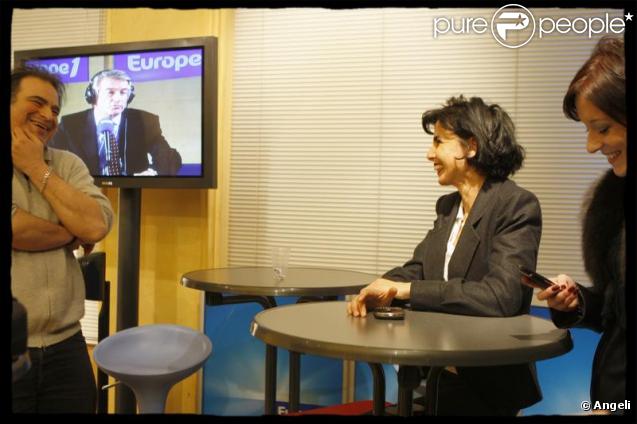 Rachida Dati sur Europe 1, avec Raphaël Mezrahi. 05/02/2010 