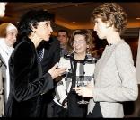 Rachida Dati à Damas, aux côtés d'Asma al-Assad. 23-24 janvier 2010 