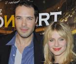 Nicolas Bedos et Mélanie Laurent à l'occasion de la grande soirée donnée pour les deux millions d'entrées au box-office du Concert, au Ritz Club, à l'Hôtel Ritz, à Paris, le 5 février 2010.