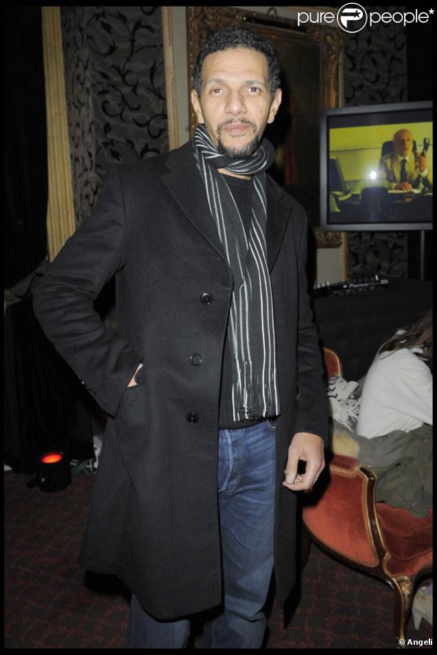Roschdy Zem à l'occasion de la grande soirée donnée pour les deux millions d'entrées au box-office du Concert, au Ritz Club, à l'Hôtel Ritz, à Paris, le 5 février 2010.