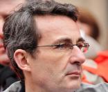 Jean-Christophe Fromantin lors du rassemblement à Neuilly-sur-Seine en faveur de Haïti le 7 février 2010