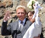 Boris et Lily Becker le jour de leur mariage le 12 juin 2009 