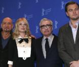 Ben Kingsley, Michelle Williams, Martin Scorsese et Leo DiCaprio lors du photocall de Shutter Island, le 13 février 2010, à la 60e Berlinale.