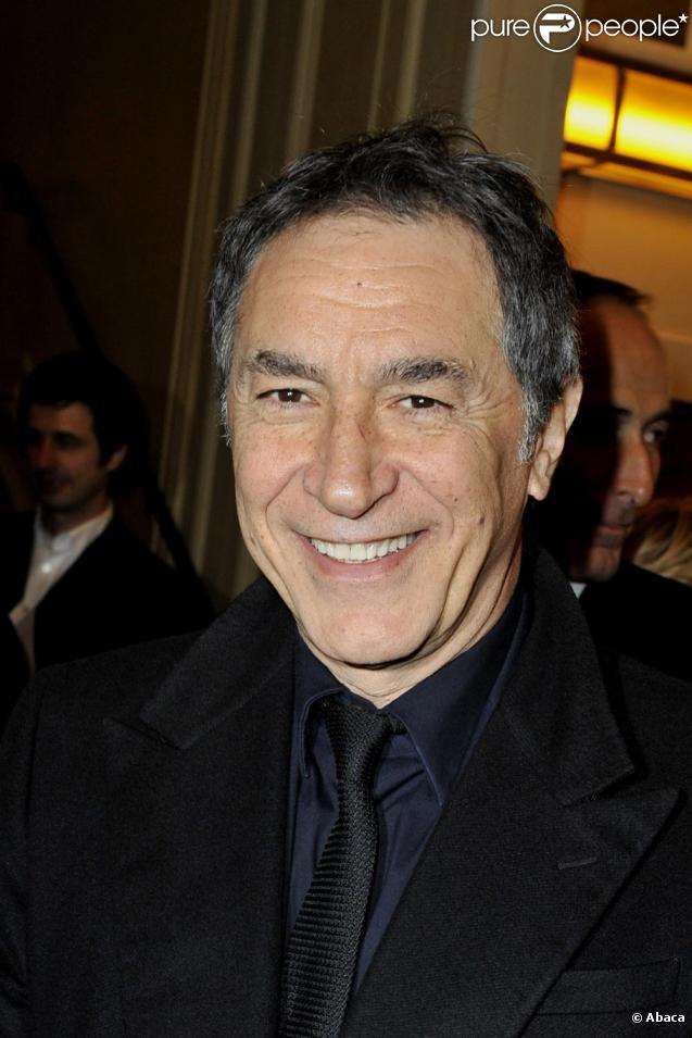 Richard Berry au gala Enfance Majuscule le 15 février 2010 à la salle Gaveau à Paris