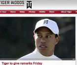 Site officiel de Tiger Woods