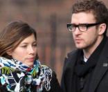 Jessica Biel et Justin Timberlake à Manhattan le 19 février 2010