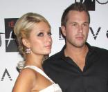 Paris Hilton et son boyfriend Doug Reinardt au Tao Nightclub, au Venetian Hotel, le 20 février 2010 à Las Vegas,