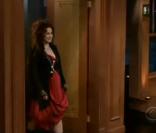 Helena Bonham Carter, invitée du Late Show de Craig Ferguson, le 17 février, pour la promo du film  Alice au Pays des Merveilles .