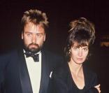 Anne Parillaud et Luc Besson en 1990