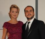 Virginie Efira et François-Xavier Demaison lors de la 35e cérémonie des César le 27 février 2010