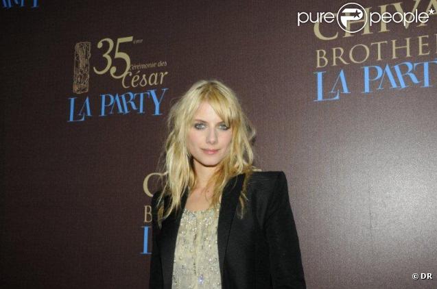 Mélanie Laurent à La Party, organisée par l'Académie des Arts et Techniques du Cinéma et Chivas. 27/02/2010
