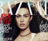 Megan Fox en couverture de l'édition du mois d'avril de Harper's Bazaar
