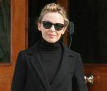 Kylie Minogue à Londres, le 3 mars 2010
