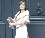 Angelina Jolie sur le tournage de The Tourist, à Paris. Février 2010 
