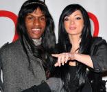 Emilie et FX à la soirée de lancement du Sidaction 2010, le 3 mars, au Casino de Paris.