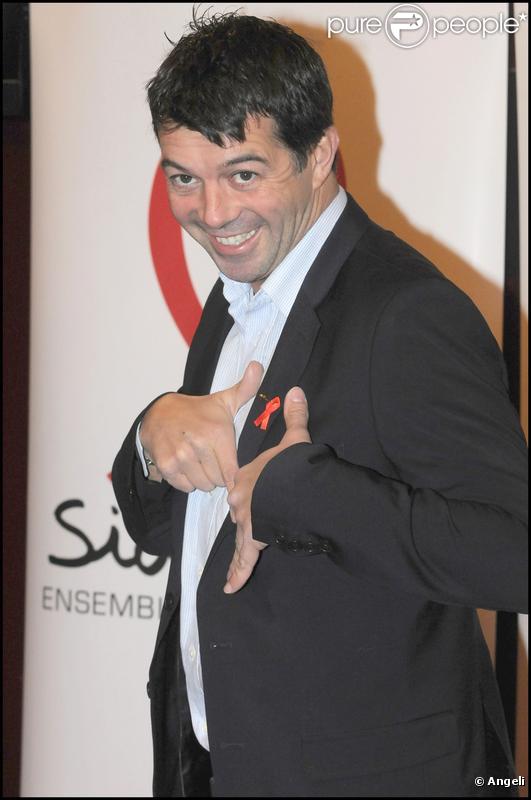 Stéphane Plaza à la soirée de lancement du Sidaction 2010, le 3 mars, au Casino de Paris.
