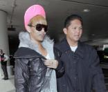 Rihanna à l'aéroport de Los Angeles, le 6 mars 2010