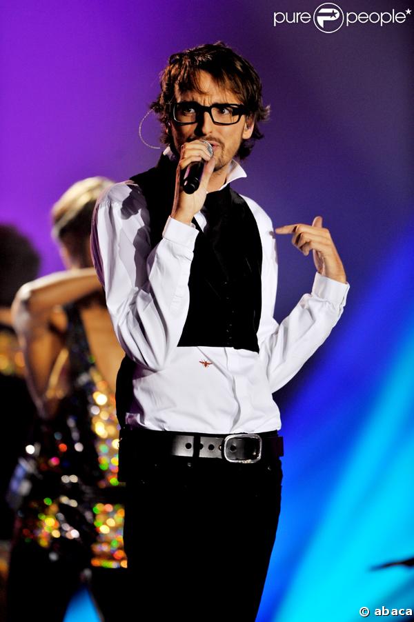 Christophe Willem aux Victoires de la Musique, le 8/03/08