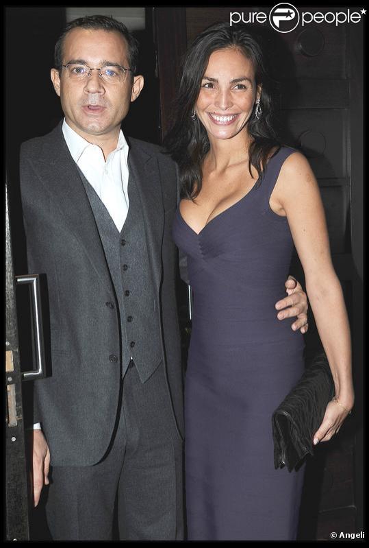 Jean-Luc Delarue et son ex-compagne Inés Sastre 
