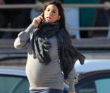 Elisabetta Gregoraci se balade dans le port de Monaco. 15/03/2010