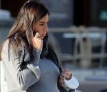 Elisabetta Gregoraci se balade dans le port de Monaco. 15/03/2010