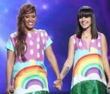 Alizée et Amel Bent aux Enfoirés 2010