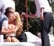 La sculpturale et toute refaite Heidi Montag, lors d'une journée sous le soleil de Malibu, au nord de Los Angeles, le 16 mars 2010.