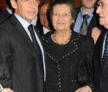 Nicolas Sarkozy s'est libéré à la dernière minute pour assister à la réception de son amie Simone Veil à l'Académie française, le 18 mars 2010