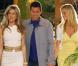 Jennifer Aniston et Adam Sandler sur le tournage de Just go with it , de Dennis Dugan, qui se tourne à Beverly Hills, le 19 mars 2010.