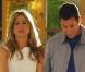 Jennifer Aniston et Adam Sandler sur le tournage de Just go with it , de Dennis Dugan, qui se tourne à Beverly Hills, le 19 mars 2010.