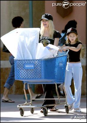 Heather Locklear et sa fille Ava