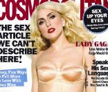 Lady Gaga en couverture de Comsopolitan du mois d'avril