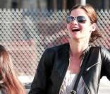 Jill Hennessy et son fils Marco Mastropietro à New York le 19 mars