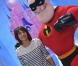 Les personnalités du petit écran se sont également bousculées pour rencontrer les stars des films d'animations, à l'image de la journaliste de M6, Estelle Denis.