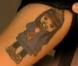 Le tatouage d'Alizée représentant sa fille Annily !