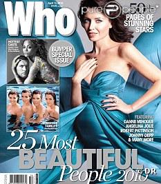 Dannii Minogue en couverture de  Who 