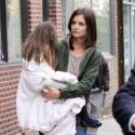 Katie Holmes : même en plein tournage, elle ne peut pas se passer de sa fille !