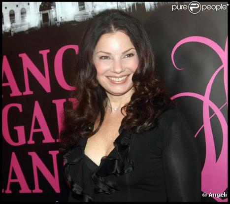 Fran Drescher lors d'un bal de charité pour la recherche contre le cancer, à Vienne (Autriche), le 10 avril 2010 !