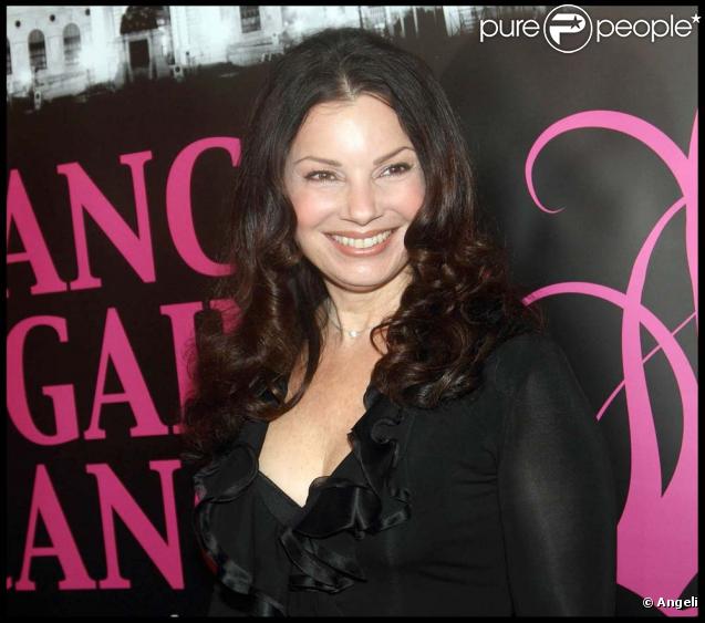 Fran Drescher lors d'un bal de charité pour la recherche contre le cancer, à Vienne (Autriche), le 10 avril 2010 !