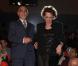 Claudia Cardinale présente  Le Fil  à l'ouverture du 25e Festival du film gay et lesbien de Turin, avec le président du festival Giovanni Manerba, le 15 avril 2010 !