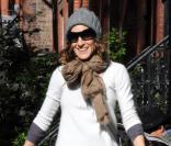 Sarah Jessica Parker emmène son fils James Wilkie à l'école là New York le 20 avril 2010