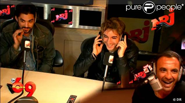 Mikelangelo Loconte et Florent Mothe étaient les invités de Nikos dans le 6/9 de NRJ, le 26 avril 2010. L'occasion pour eux de prouver leur belle complicité...