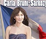 Carla Bruni en Comics signé Bluewater