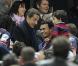 Nicolas Sarkozy assiste au match PSG-Monaco en finale de la Coupe de France au Stade de France