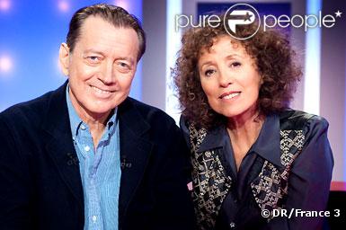 Bernard Giraudeau et Mireille Dumas
